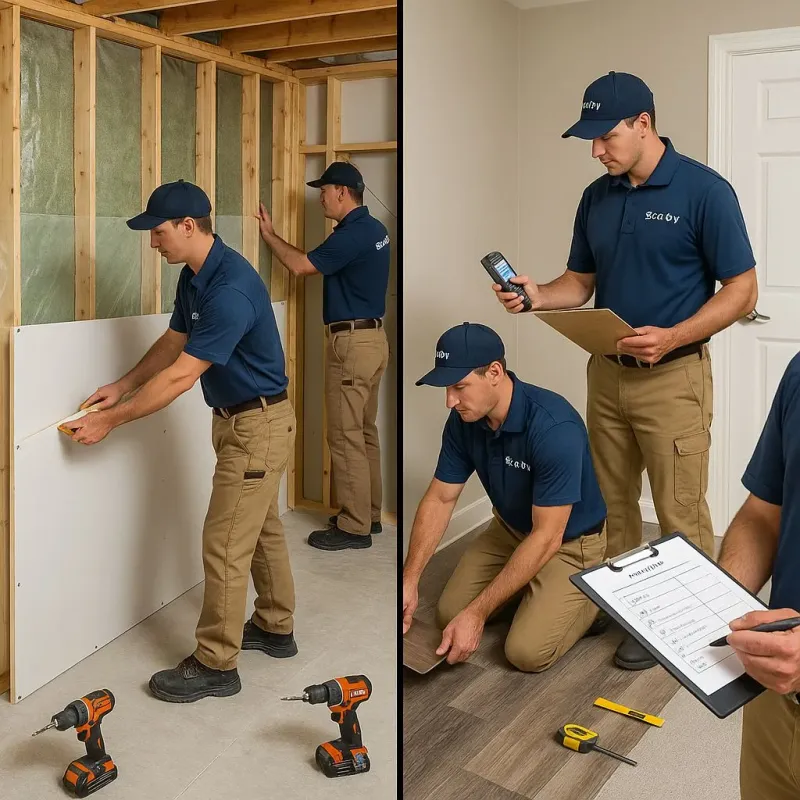 Repairs and Reconstruction process in Peoria Heights, IL