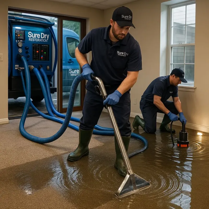 Water Extraction and Removal process in Peoria Heights, IL